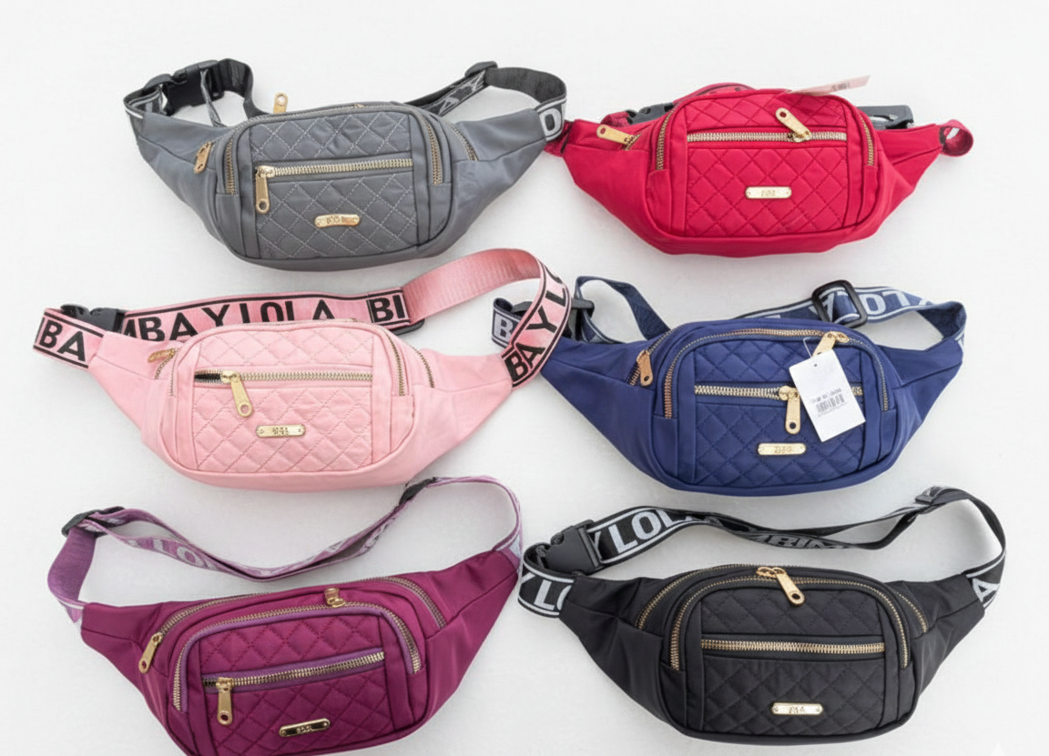 Sac Banane "Bimba Quilt" – L'Accessoire Urban-Chic Indispensable