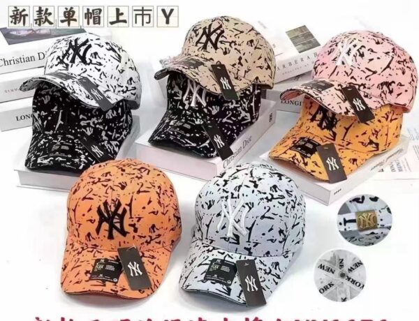 Casquette de Baseball NY Unisexe à Motif 'Graffiti' - 5 Couleurs