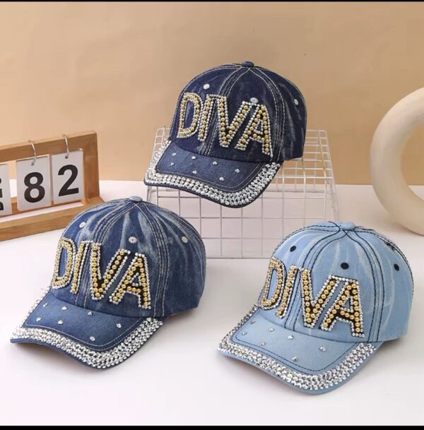 casquette Perle et Strass – Image 2