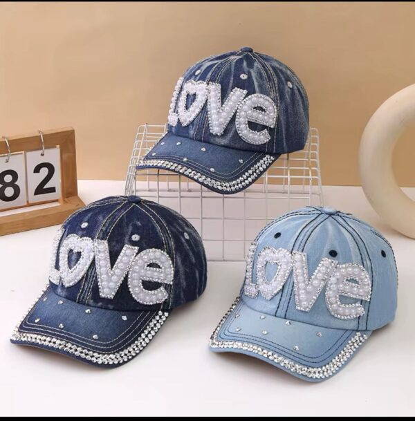 casquette Perle et Strass – Image 6
