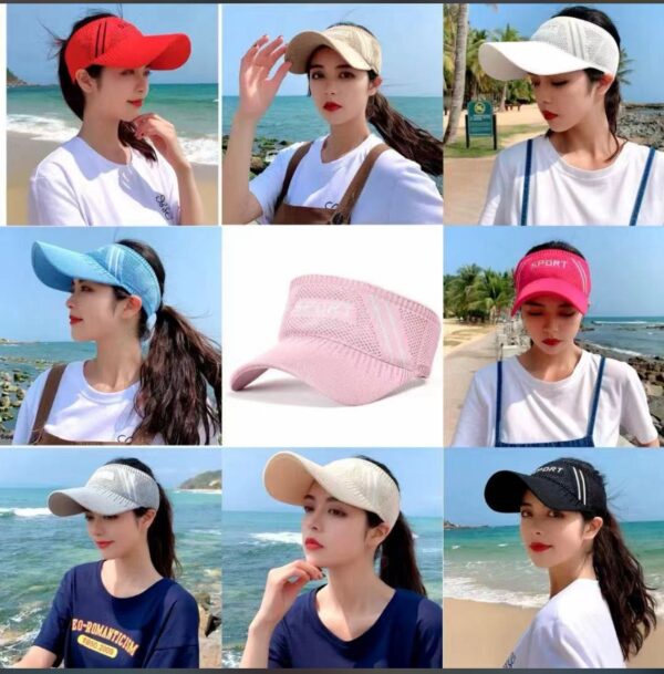 Casquettes Visière Style Sport