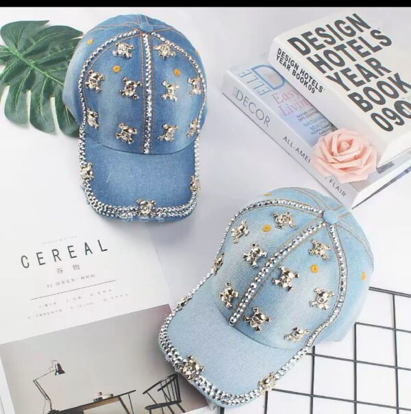 casquette Perle et Strass – Image 4